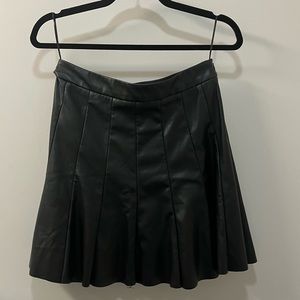 Pleather Pleather Skirt